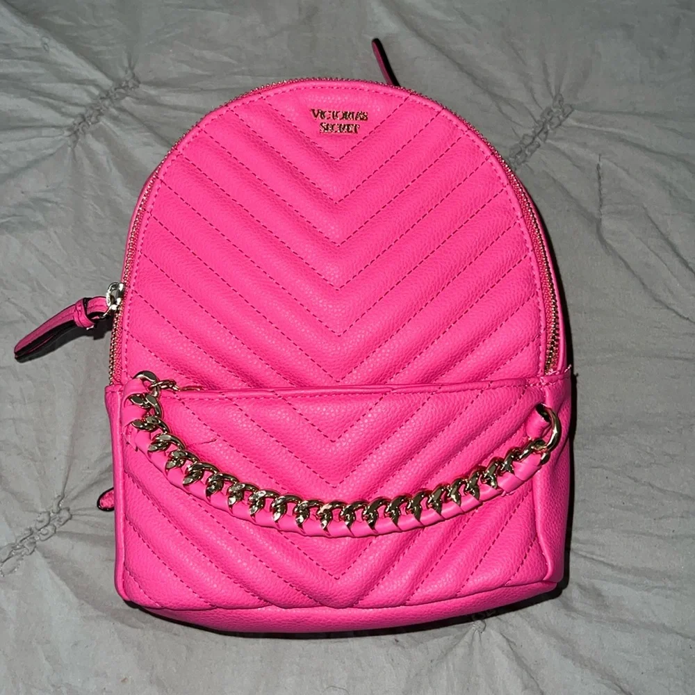 Victoria Secret Quilted Mini Backpack - Picture 4 of 4